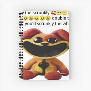 scrunkly dogday Spiral Notebook