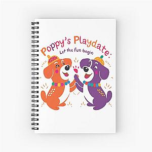 dogday Let the Fun Begin Spiral Notebook