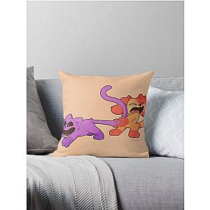 Dogday and Catnap Throw Pillow