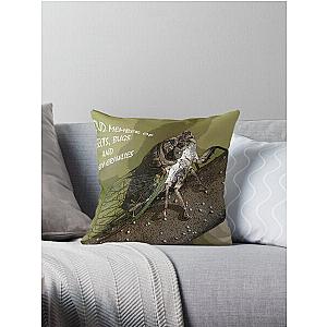 The Dogday Harvestfly (Cicada)  Throw Pillow