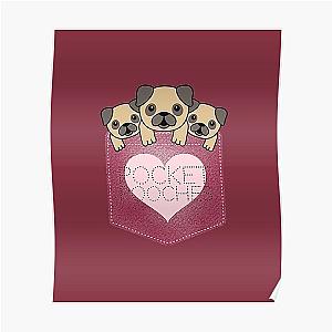 Dog In Pocket Posters - Dog in pocket  Poster RB1011