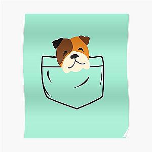 Dog In Pocket Posters - Dog in pocket Poster RB1011