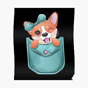 Dog In Pocket Posters - Dog in your pocket Poster RB1011