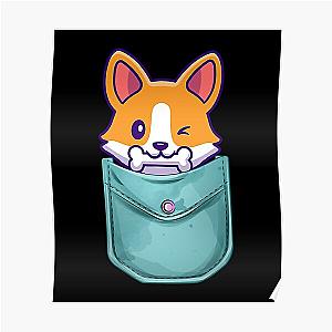 Dog In Pocket Posters - Dog in your pocket Poster RB1011