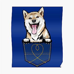 Dog In Pocket Posters - Dog In Pocket 4  Mint Minz   Poster RB1011