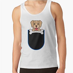 Dog In Pocket Tank Tops - Dog in pocket Tank Top RB1011