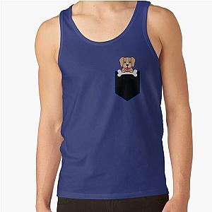 Dog In Pocket Tank Tops - Dog in pocket Tank Top RB1011