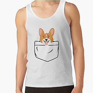 Dog In Pocket Tank Tops - Dog in pocket Tank Top RB1011