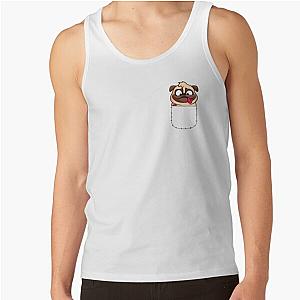 Dog In Pocket Tank Tops - Dog in pocket  Tank Top RB1011