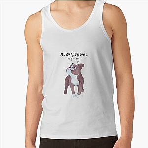 Dog In Pocket Tank Tops - Dog In Pocket Classic T-Shirt Tank Top RB1011