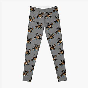 Dog In Pocket Leggings - Dog In Pocket Classic   Leggings RB1011