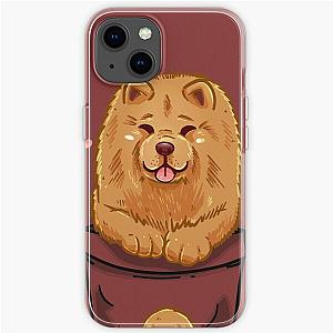 Dog In Pocket Cases - Pocket Cute Chow Chow Dog iPhone Soft Case RB1011