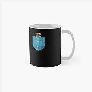 Dog In Pocket Mugs - dog in pocket Classic Mug RB1011