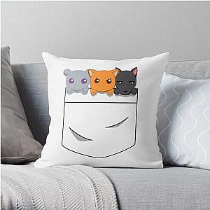 Dog In Pocket Pillows - Kyo, Yuki, Shigure in Pocket Throw Pillow RB1011