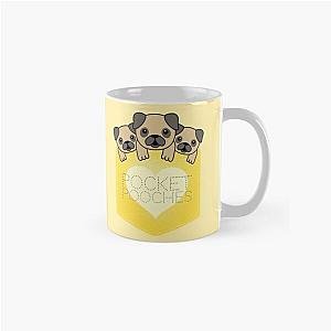 Dog In Pocket Mugs - Dog in pocket  Classic Mug RB1011