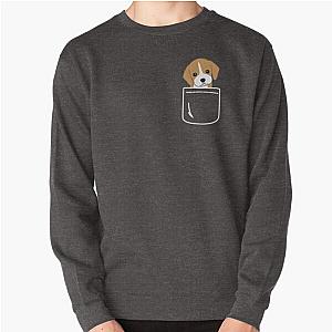 Dog In Pocket Sweatshirts - Beagle In Pocket Funny Cute Animal Lover Pullover Sweatshirt RB1011