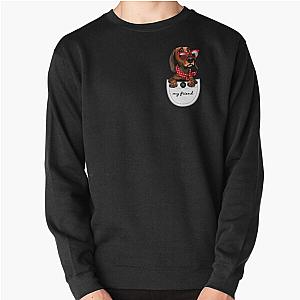 Dog In Pocket Sweatshirts - dog in pocket Pullover Sweatshirt RB1011