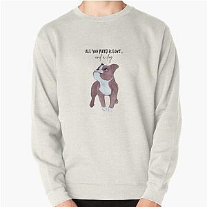 Dog In Pocket Sweatshirts - Dog In Pocket Classic T-Shirt Pullover Sweatshirt RB1011