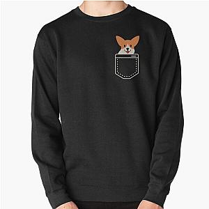 Dog In Pocket Sweatshirts - Dog in pocket Corgi In Pocket T-Shirt Pullover Sweatshirt RB1011