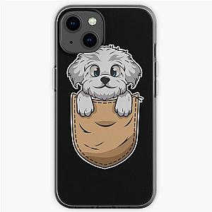 Dog In Pocket Cases - Dog in your pocket iPhone Soft Case RB1011