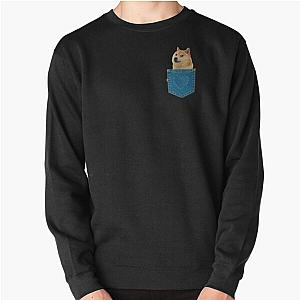 Dog In Pocket Sweatshirts - Dog in your pocket  Pullover Sweatshirt RB1011