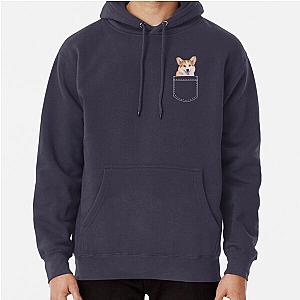 Dog In Pocket Hoodies - Corgi in Your Pocket Dog Lover  Pullover Hoodie RB1011