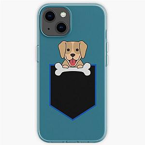 Dog In Pocket Cases - Dog in pocket iPhone Soft Case RB1011