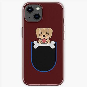 Dog In Pocket Cases - Dog in pocket iPhone Soft Case RB1011