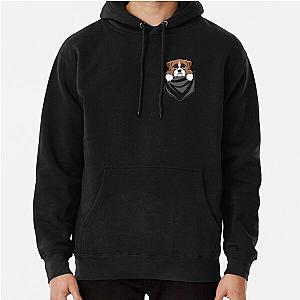 Dog In Pocket Hoodies - Funny Boxer Dog In Your Pocket Pullover Hoodie RB1011