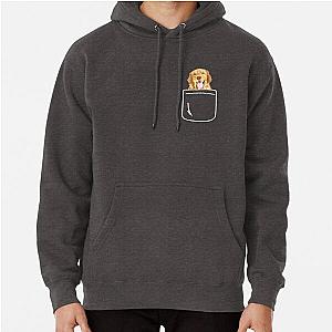 Dog In Pocket Hoodies - Golden Retriever In Pocket Funny Dog Lover Gift Pullover Hoodie RB1011