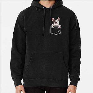 Dog In Pocket Hoodies - French Bulldog in Your Front Pocket T Shirt Dog Animals Tees Pullover Hoodie RB1011