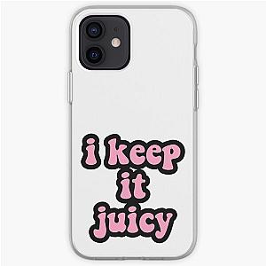 Doja Cat Cases - I keep It juicy hot pink Doja Cat  IPhone Soft Case RB1408