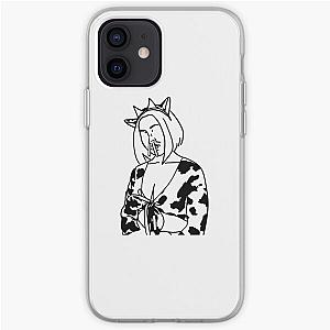 Doja Cat Cases - Doja Cat Mooo Black &amp; WhIte IPhone Soft Case RB1408