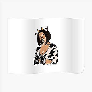 Doja Cat Posters - Doja Cat Mooo Color Poster RB1408