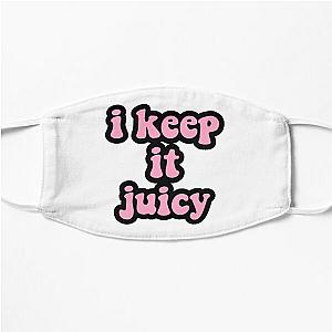 Doja Cat Face Masks - I keep It juicy hot pink Doja Cat  Flat Mask RB1408