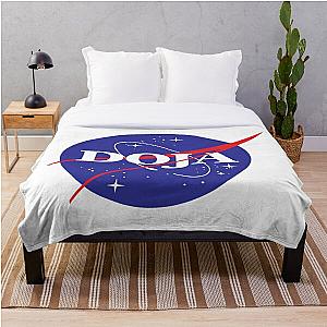 Doja Cat Blanket - Doja Cat Nasa need to know Throw Blanket RB1408