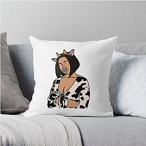 Doja Cat Pillows - Doja Cat Mooo Color Throw Pillow RB1408