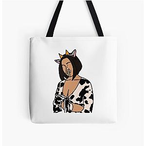 Doja Cat Bags - Doja Cat Mooo Color All Over Print Tote Bag RB1408