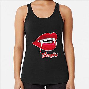 Vampire Dominic Fike Racerback Tank Top