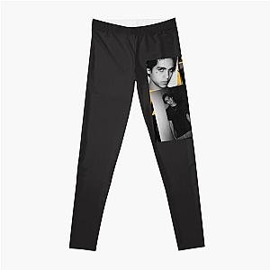 Dominic Fike B-amp-W   Leggings