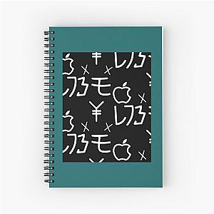 Dominic Fike Face Tattoos Graphic  Spiral Notebook