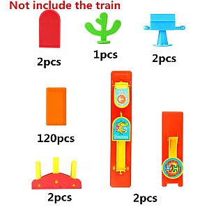 Catapults Set For Domino Train