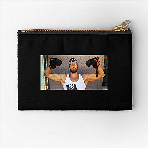 Gym Humorist Dom Mazzetti Zipper Pouches