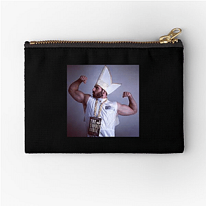 Fitness Satirist Dom Mazzetti Zipper Pouches