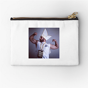 Fitness Satirist Dom Mazzetti Zipper Pouches