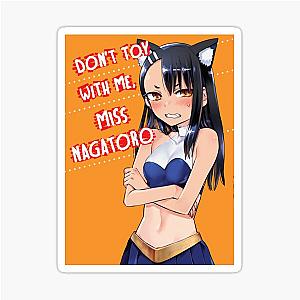 Graphic from Please don't toy with me Miss Nagatoro sticker