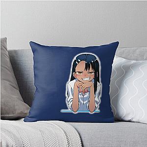 Smiling Nagatoro Throw Pillow