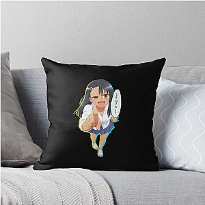 Miss Nagatoro Throw Pillow