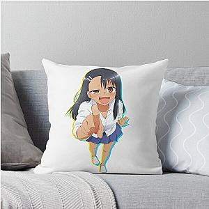 Miss Nagatoro Throw Pillow