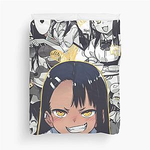 Nagatoro Hayase - The Sassy Waifu from Don't Toy with Me Miss Nagatoro anime and manga Duvet Cover